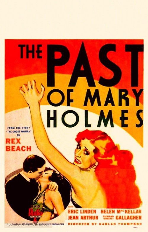 The Past of Mary Holmes (1933) poster