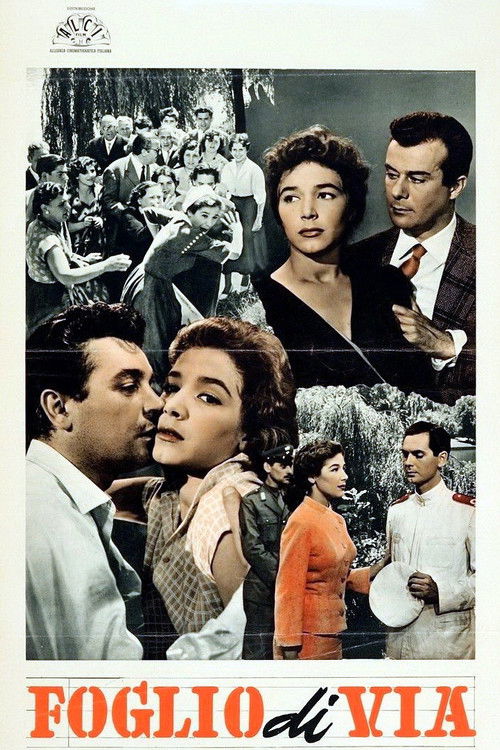 Foglio di via (1954) poster
