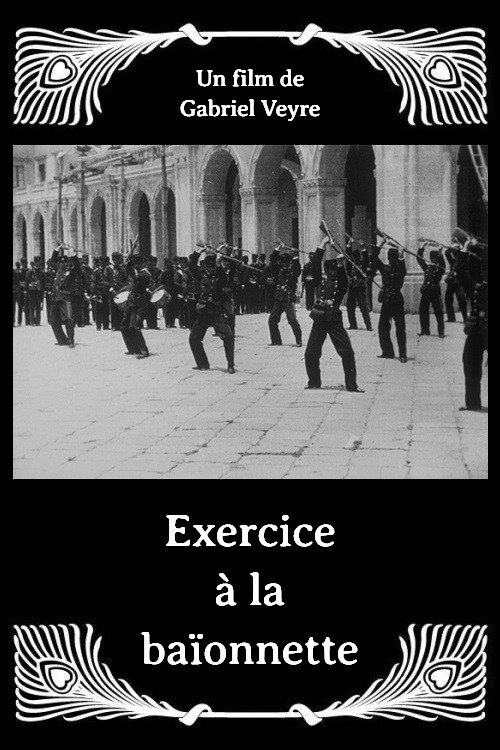 Exercice à la baïonnette (1896) poster