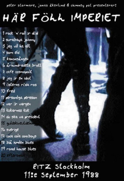 Imperiet: Här föll Imperiet (2012) poster