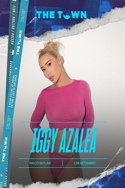 Iggy Azalea - The Town 2023 (2023) poster