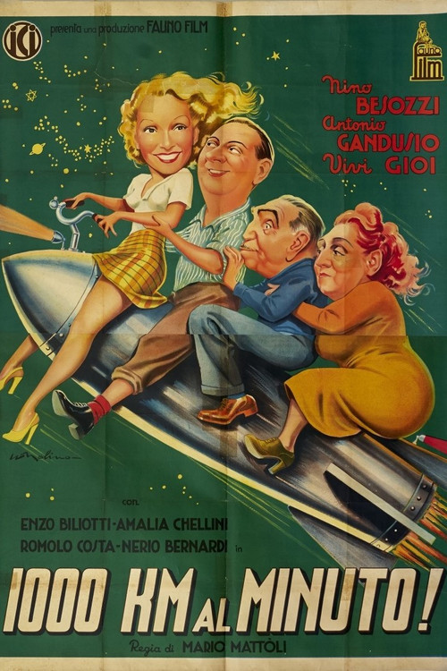 1000 km per minute! (1939) poster