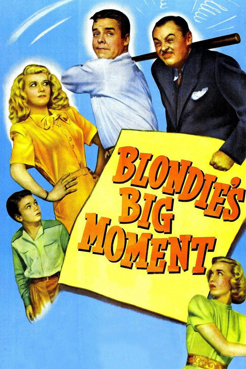 Blondie's Big Moment (1947) poster