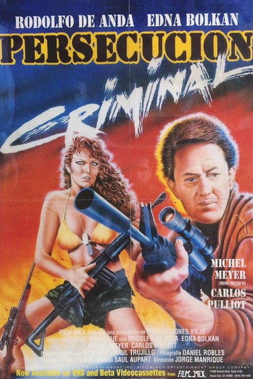 Persecución criminal (1987) poster