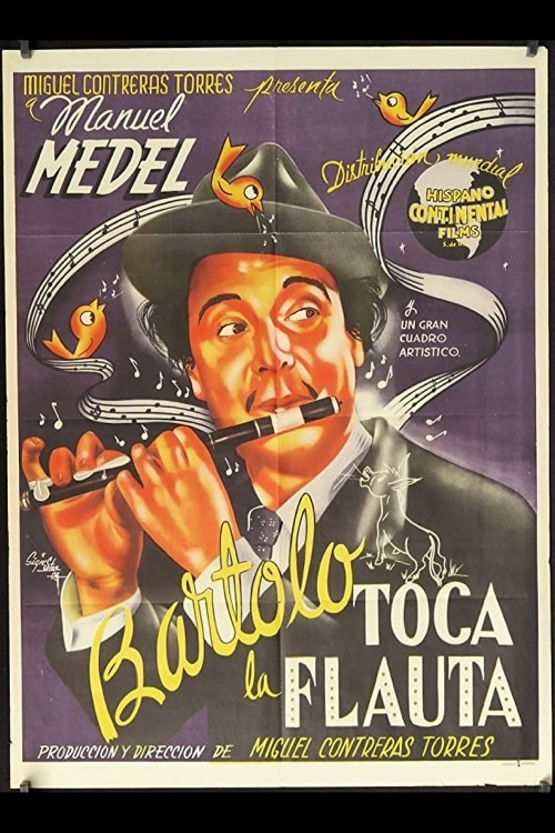 Bartolo toca la flauta (1945) poster