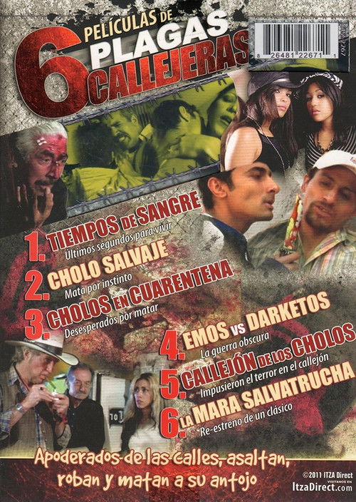 Cholos en cuarentena (2011) poster