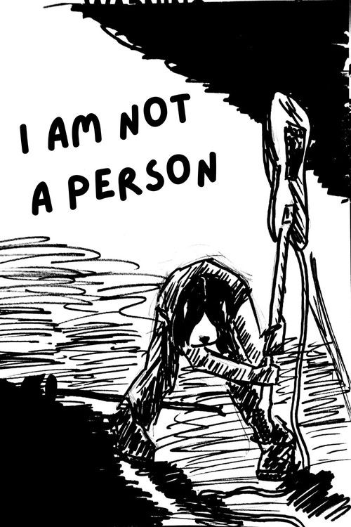 I'M NOT A PERSON poster
