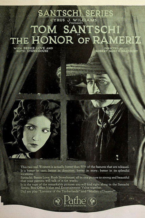 The Honor of Rameriz (1921) poster