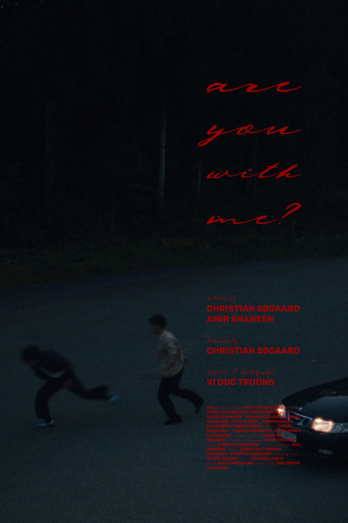 are you with me? poster