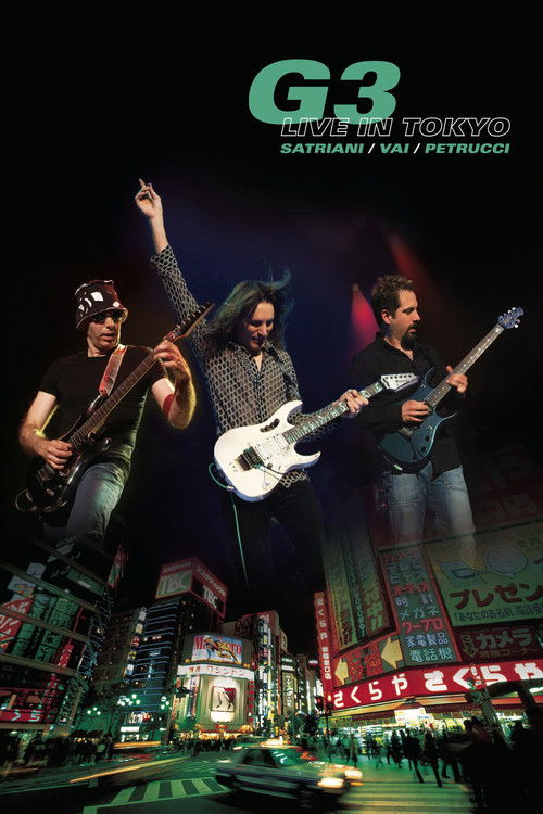 G3 - Live in Tokyo (2005) poster