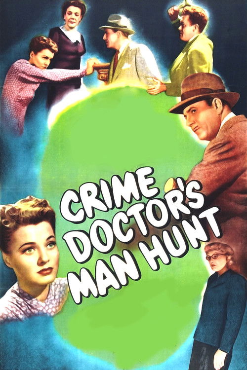 Crime Doctor's Man Hunt (1946) poster