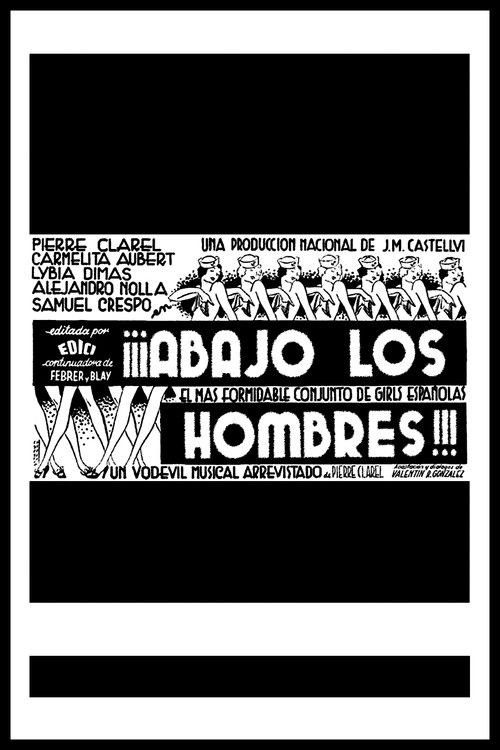 ¡¡¡Abajo los hombres!!! (1936) poster