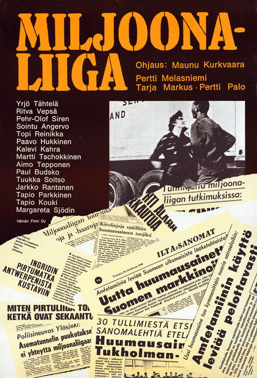 Miljoonaliiga (1968) poster