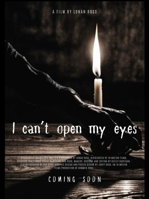I Cant Open My Eyes (2024) poster