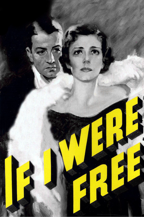 If I Were Free (1933) poster