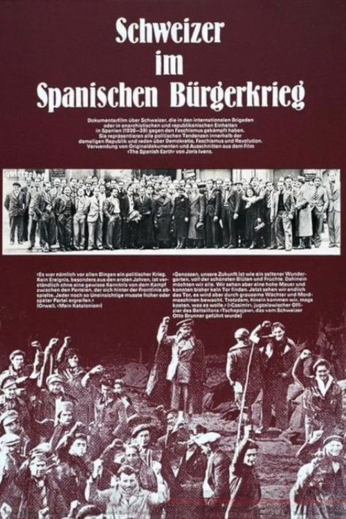 Schweizer im Spanischen Bürgerkrieg (1974) poster