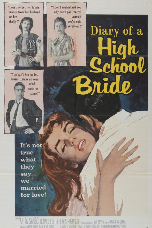 The Diary of a High School Bride (1959) poster