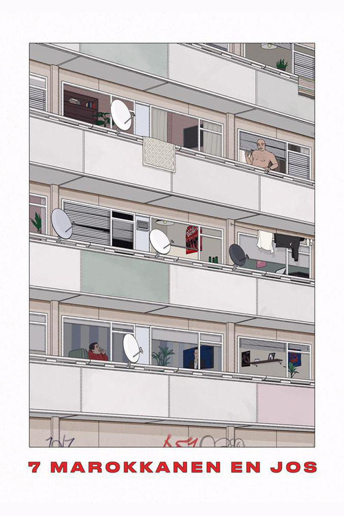 7 Moroccans and Jos (2017) poster