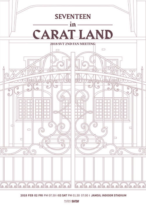 SEVENTEEN in CARAT LAND (2018) poster