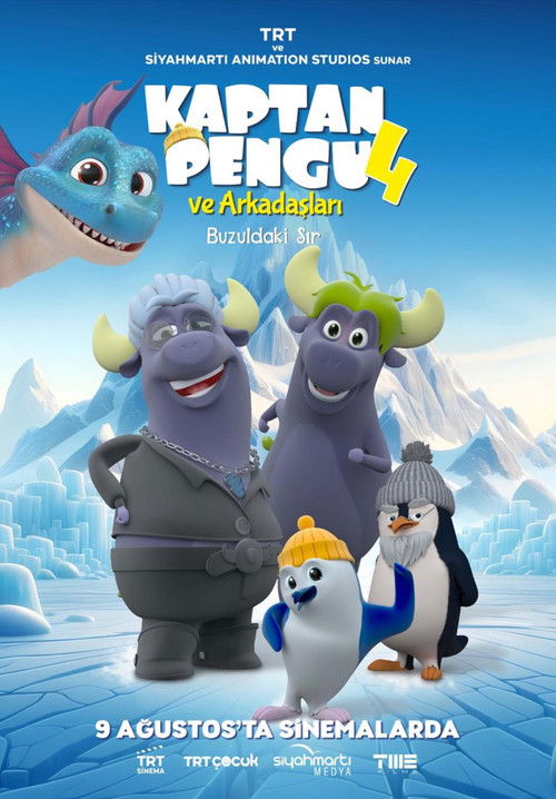 Kaptan Pengu ve Arkadaşları 4: Buzuldaki Sır (2024) poster