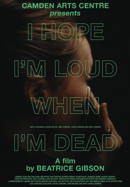 I Hope I'm Loud When I'm Dead (2018) poster