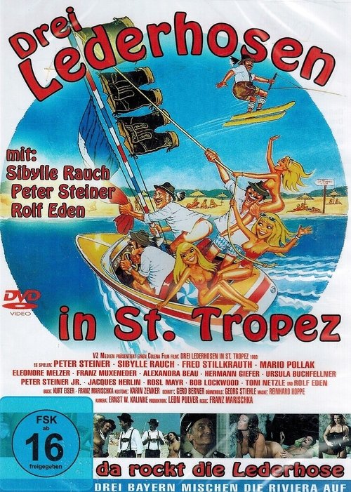 Drei Lederhosen in St. Tropez (1980) poster
