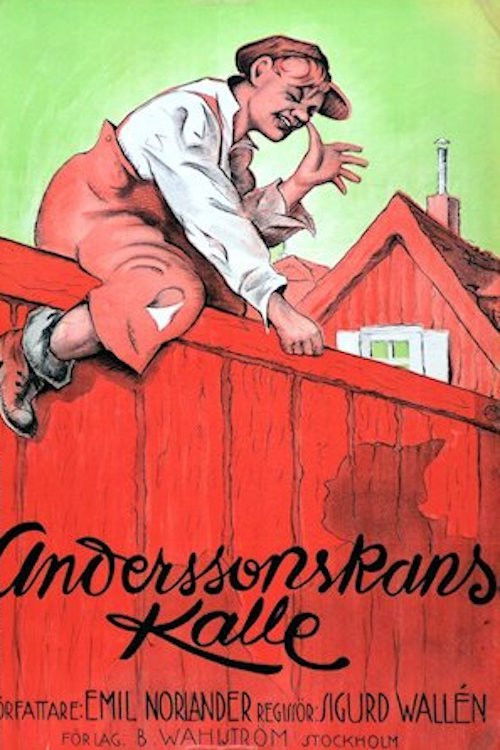 Anderssonskans Kalle (1934) poster