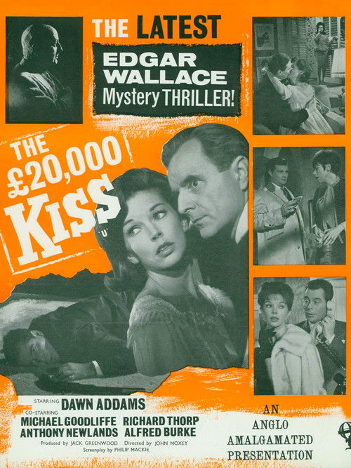 The £20,000 Kiss (1962) poster