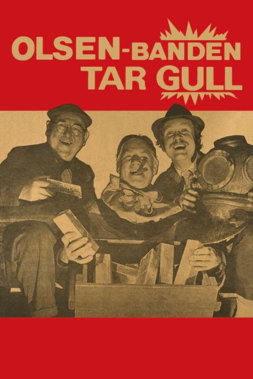 Olsenbanden tar gull (1972) poster