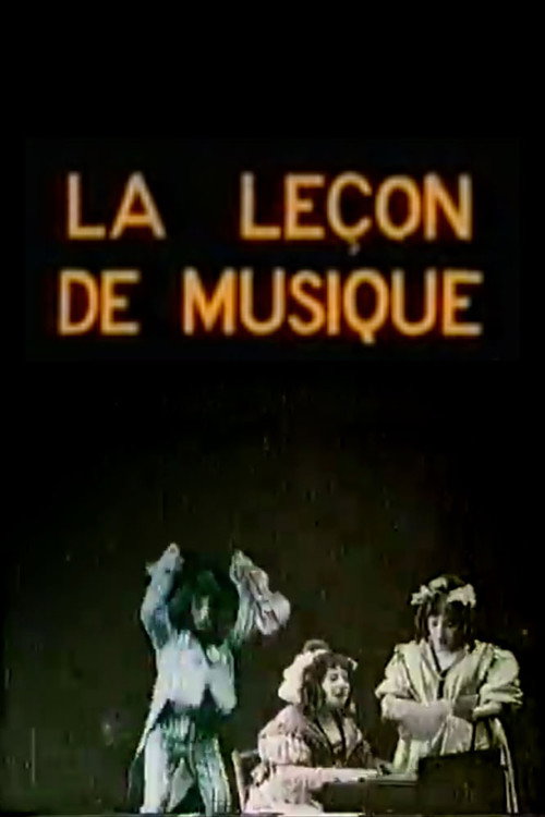 The Music Lesson (1909) poster