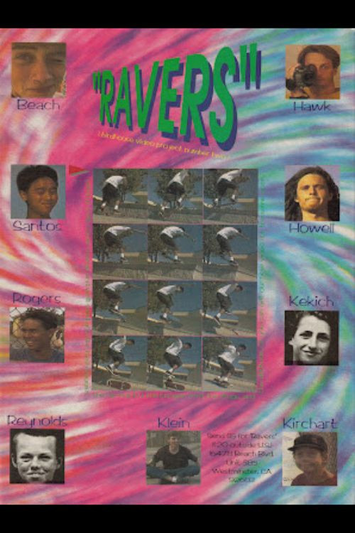 Ravers (1993) poster