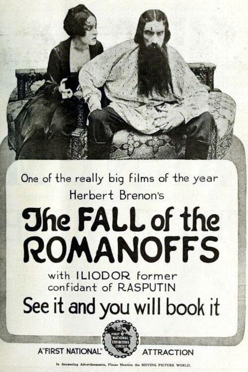 The Fall of the Romanoffs (1918) poster