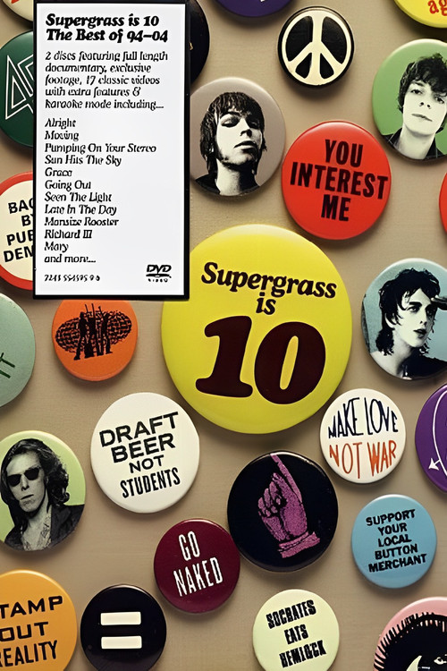 Supergrass is 10 (2004) poster