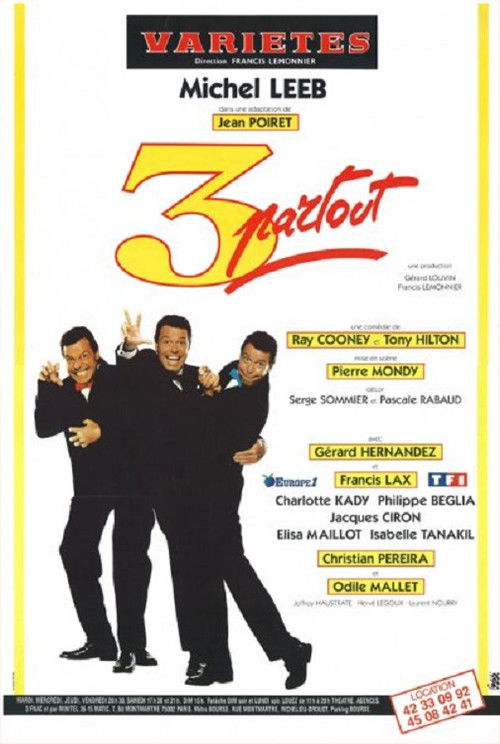 Trois partout (1990) poster