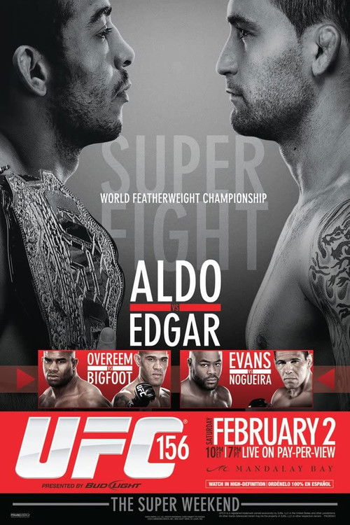 UFC 156: Aldo vs. Edgar (2013) poster