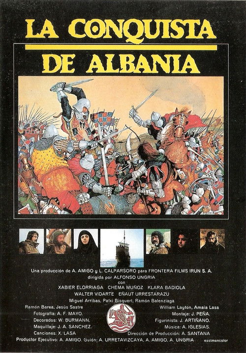 La conquista de Albania (1983) poster
