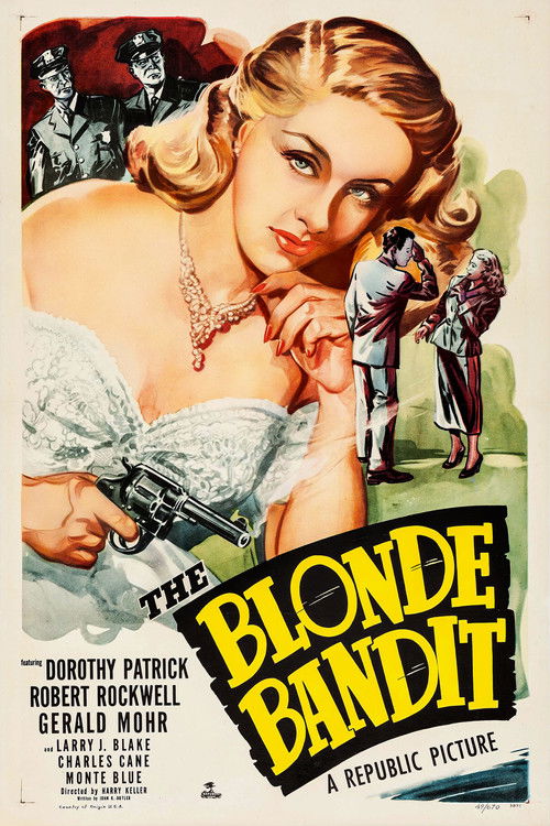 The Blonde Bandit (1949) poster