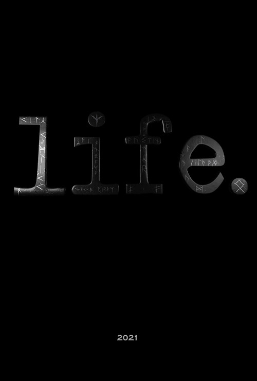 life. (2021) poster