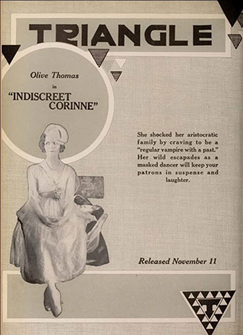Indiscreet Corinne (1917) poster