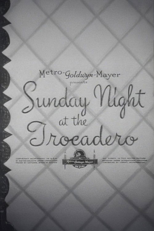 Sunday Night at the Trocadero (1937) poster