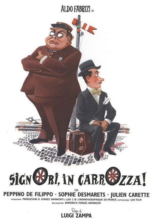 Signori, in carrozza! (1951) poster