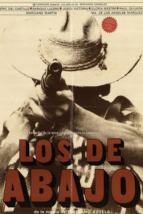 Los de abajo (1977) poster
