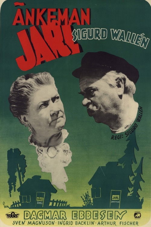 Änkeman Jarl (1945) poster