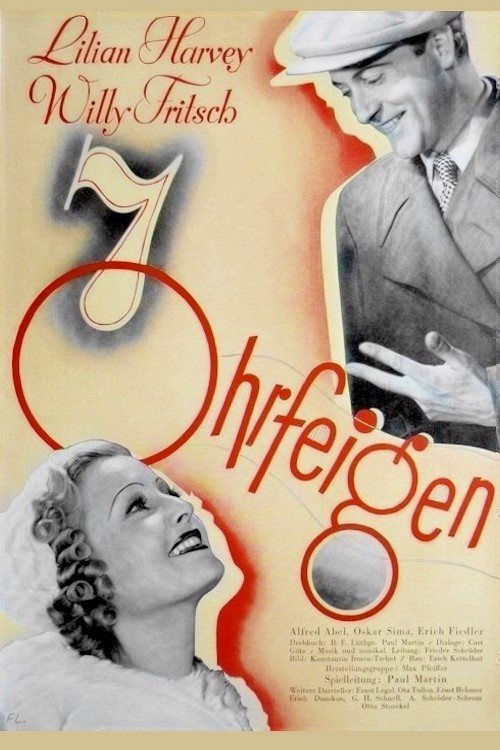 Sieben Ohrfeigen (1937) poster