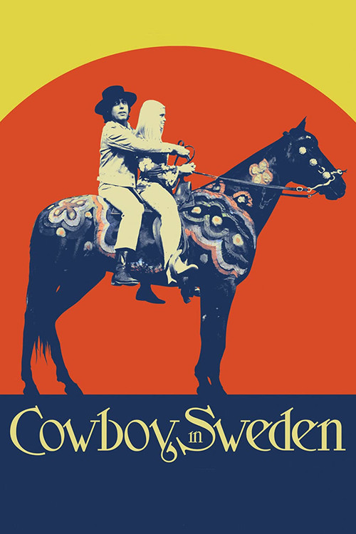 Cowboy in Sweden (1970) poster