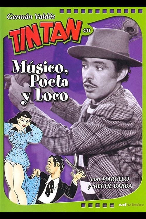 Músico, poeta y loco (1948) poster
