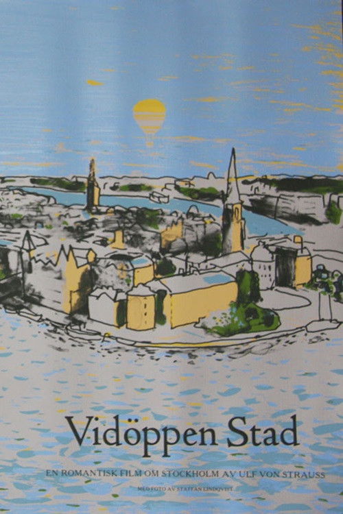 Vidöppen stad (1988) poster