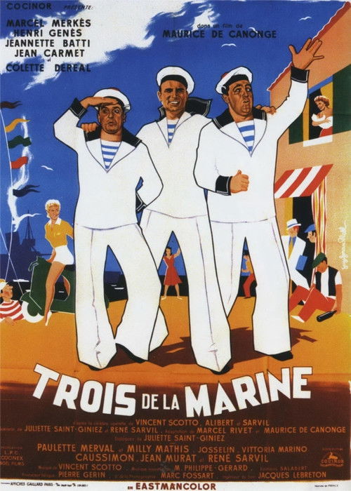 Trois de la marine (1957) poster