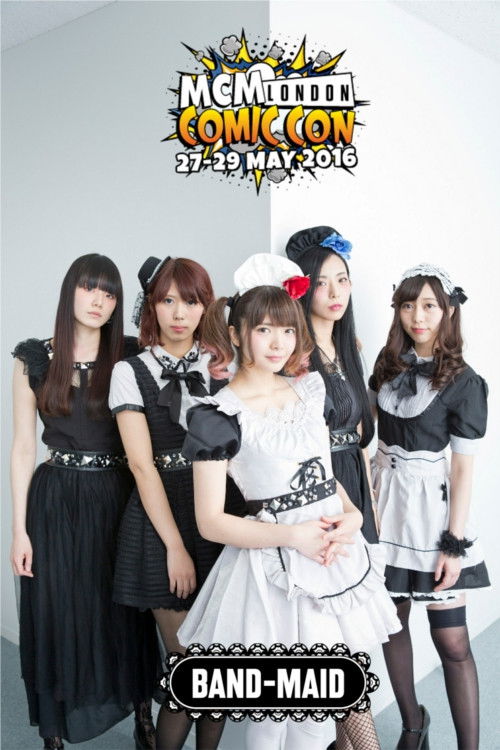 BAND-MAID - MCM London Comic Con (2016) poster