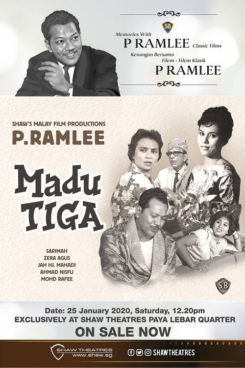 Madu Tiga (1964) poster